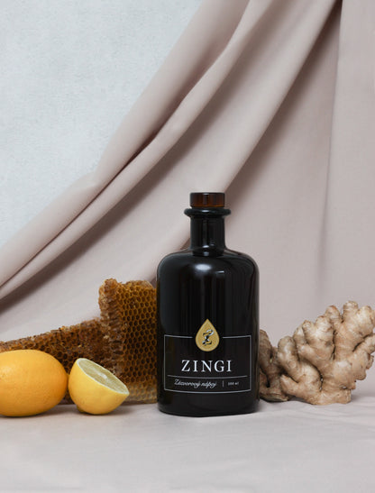 Bautura din Ghimbir cu Miere si Lamaie, 500ml, Zingi